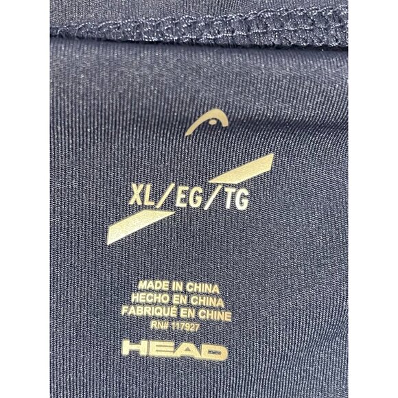 Head Navy Blue Tennis Skort XL With Built-In Shorts & Pleated Design - Picture 7 of 12